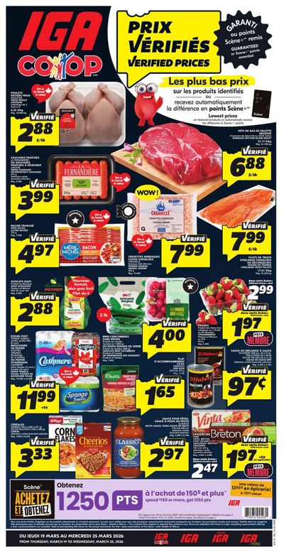 IGA (NB) Flyer March 19 to 25