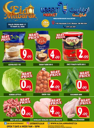 Ugarit Market Flyer March 17 to 23