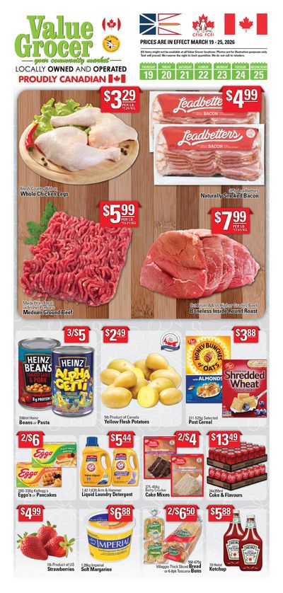 Value Grocer Flyer March 19 to 25