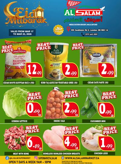 Al-Salam Supermarket Flyer March 17 to 23