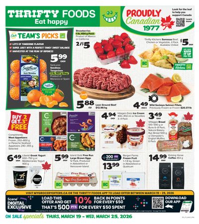Thrifty Foods Flyer March 19 to 25