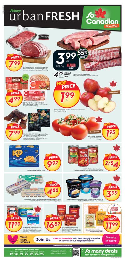 Sobeys Urban Fresh Flyer March 19 to 25