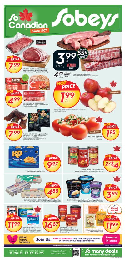 Sobeys (ON) Flyer March 19 to 25