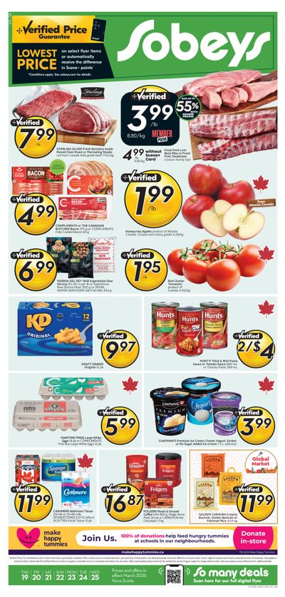 Sobeys (Atlantic) Flyer March 19 to 25