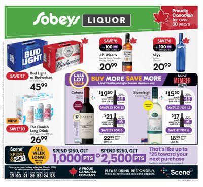 Sobeys (SK) SWCB Flyer March 19 to 25
