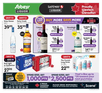 Sobeys/Safeway (AB) SWCB Flyer March 19 to 25