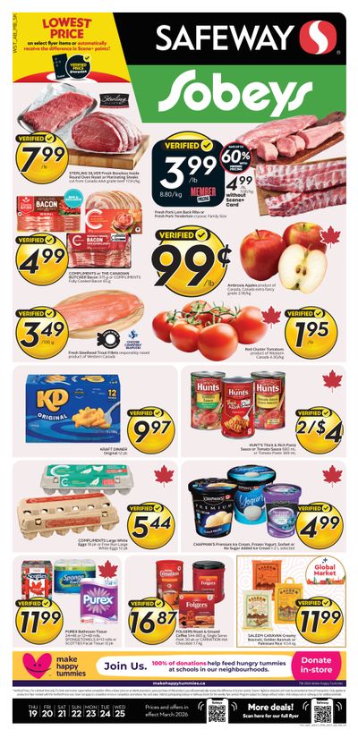Sobeys/Safeway (AB) Flyer March 19 to 25