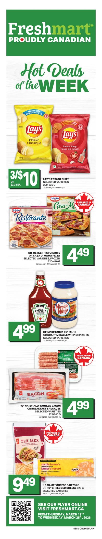Shop Easy & SuperValu Flyer March 19 to 25