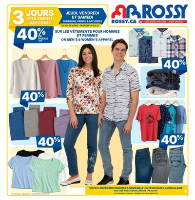 Rossy Flyer March 19 to 25