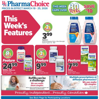 PharmaChoice Health Choice Flyer March 19 to 25