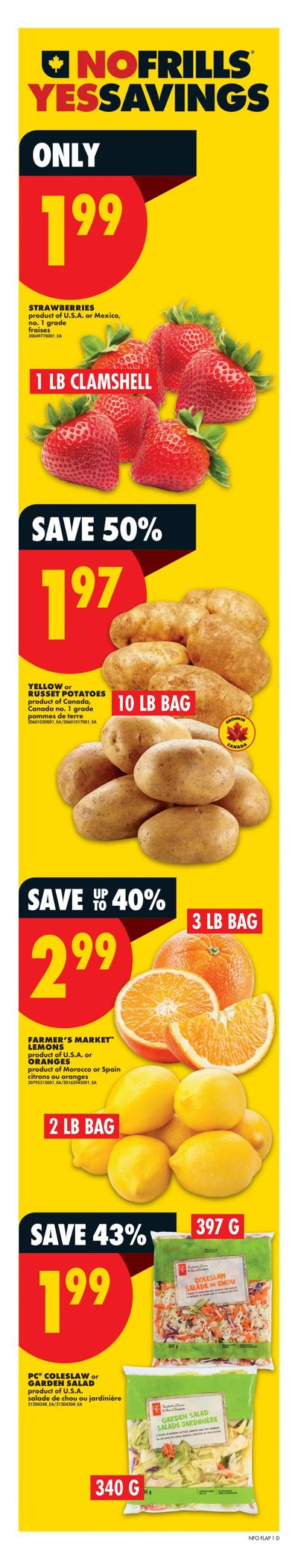 No Frills (ON) Flyer March 19 to 25