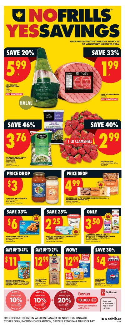 No Frills (West) Flyer March 19 to 25