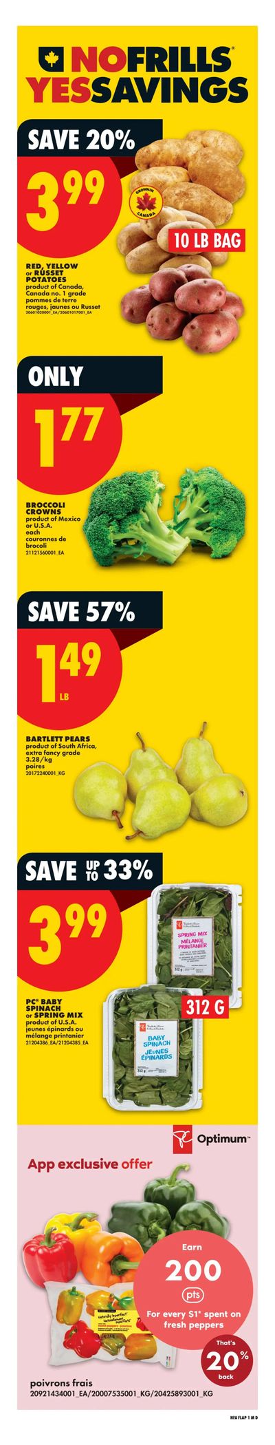 No Frills (Atlantic) Flyer March 19 to 25