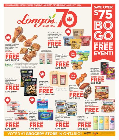 Longo's Flyer March 19 to 25