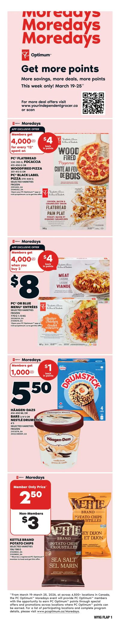 Independent Grocer (West) Flyer March 19 to 25