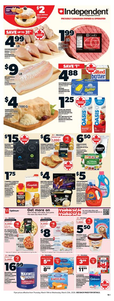 Independent Grocer (Atlantic) Flyer March 19 to 25