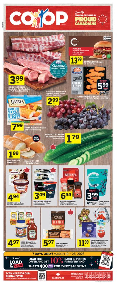 Foodland Co-op Flyer March 19 to 25