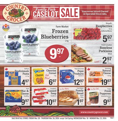 Country Grocer Flyer March 20 to 26