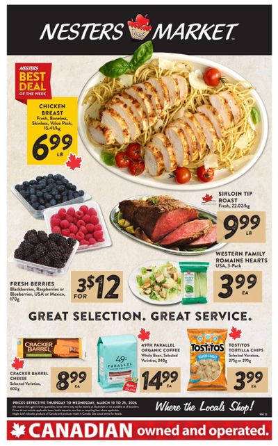Nesters Market Flyer March 19 to 25