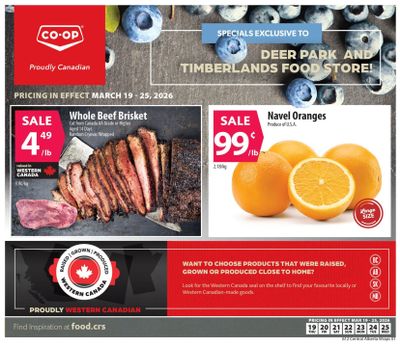 Co-op (West) Food Store Flyer March 19 to 25