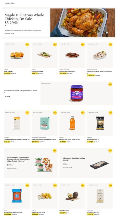 Whole Foods Market (West) Flyer March 18 to 24