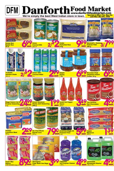 Danforth Food Market Flyer March 19 to 25