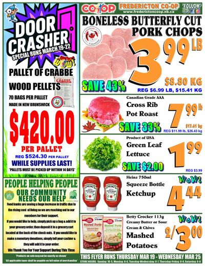 Fredericton Co-op Flyer March 19 to 25
