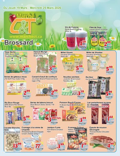 Marche C&T (Brossard) Flyer March 19 to 25