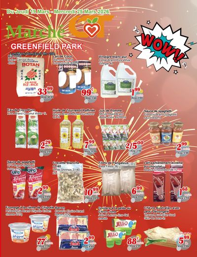 Marche C&T (Greenfield Park) Flyer March 19 to 25