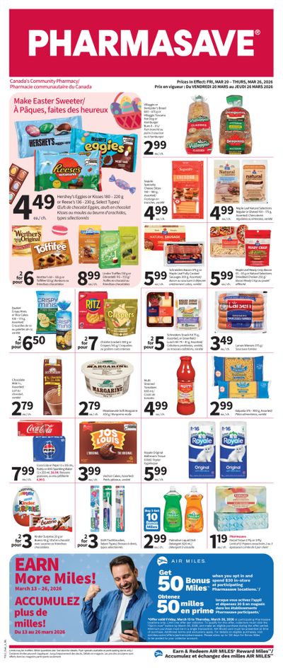 Pharmasave (NB) Flyer March 20 to 26