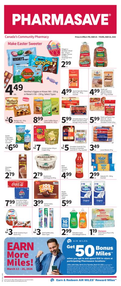 Pharmasave (Atlantic) Flyer March 20 to 26