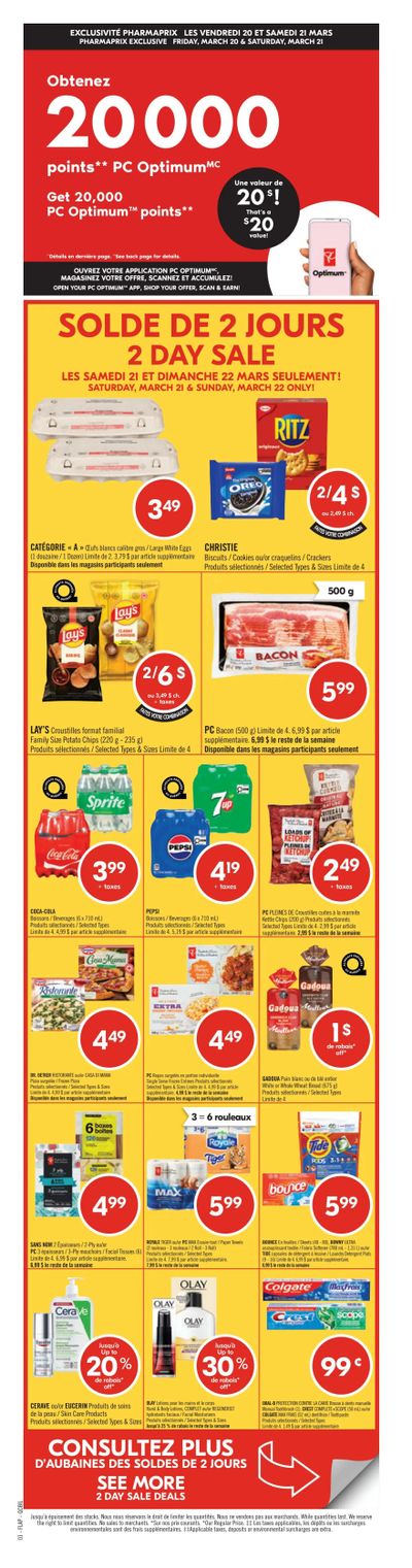 Pharmaprix Flyer March 21 to 26