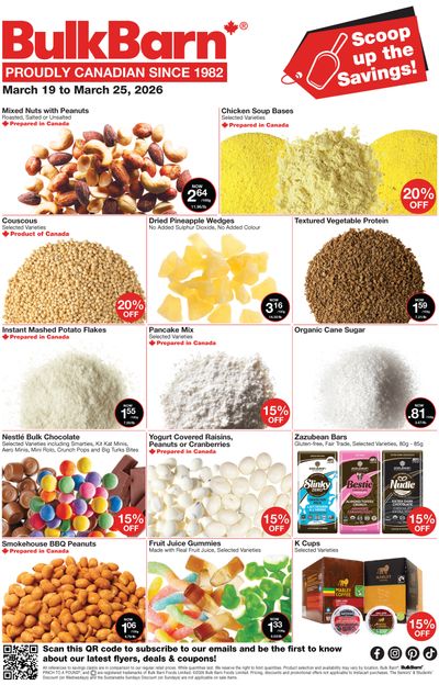 Bulk Barn Flyer March 19 to 25