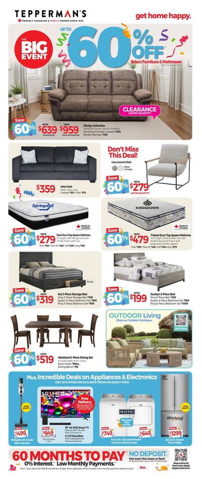 Tepperman's Flyer March 20 to 25