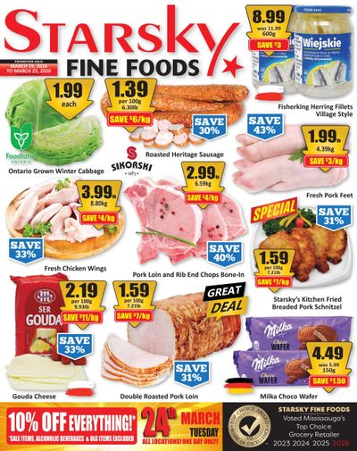 Starsky Foods Flyer March 19 to 25
