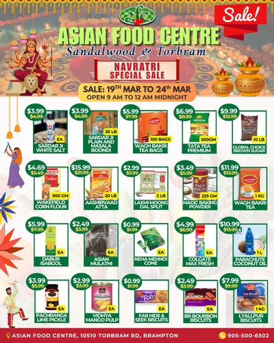 Asian Food Centre (Torbram Rd) Flyer March 19 to 24