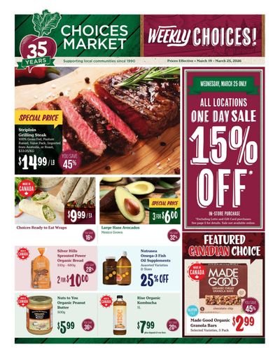 Choices Market Flyer March 19 to 25
