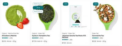 DAVIDsTEA Canada Extended Flash Sale: 40% off Green Tea & Matcha + Bundles up to 40% off + More