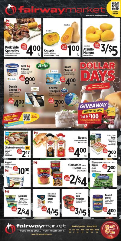 Fairway Market Flyer March 20 to 26