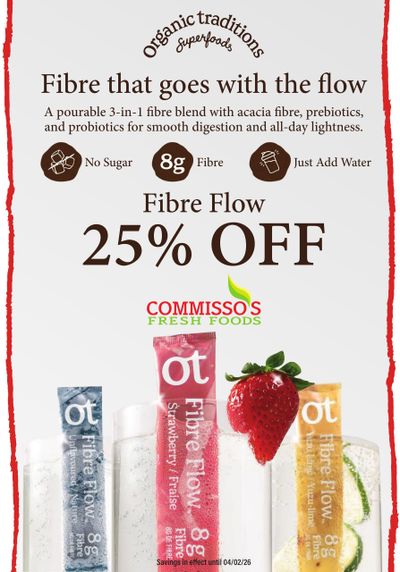 Commisso's Fresh Foods Wellness Flyer March 20 to April 2