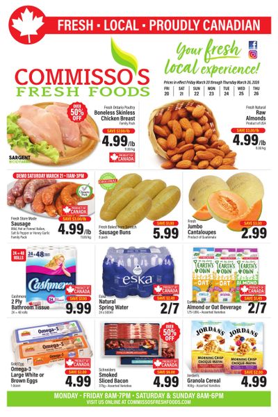 Commisso's Fresh Foods Flyer March 20 to 26