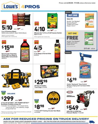 Lowe's Weekly Ad & Flyer June 25 to July 9
