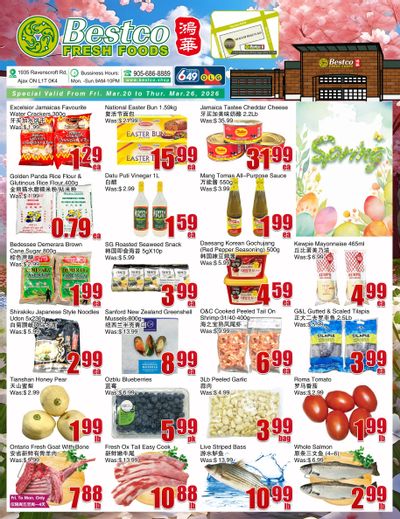 BestCo Food Mart (Ajax) Flyer March 20 to 26