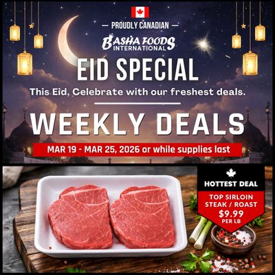 Basha Foods International Flyer March 19 to 25