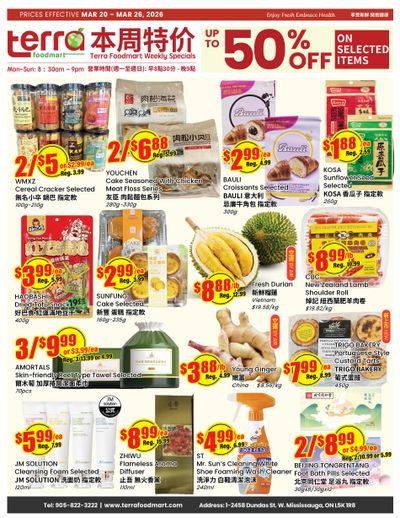 Terra Foodmart Flyer March 20 to 26