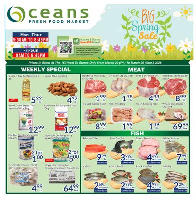 Oceans Fresh Food Market (Brampton) Flyer March 20 to 26