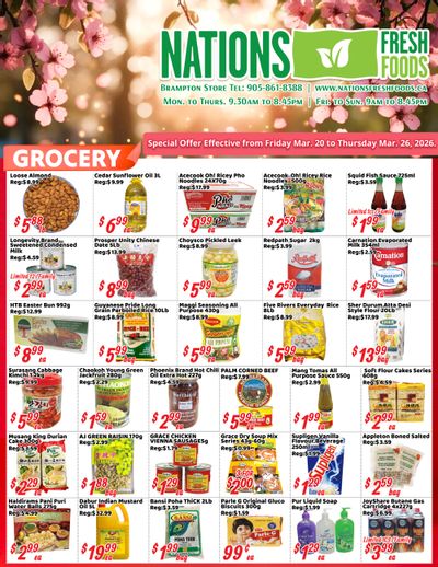 Nations Fresh Foods (Brampton) Flyer March 20 to 26