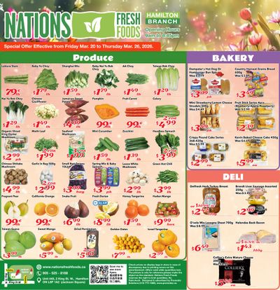 Nations Fresh Foods (Hamilton) Flyer March 20 to 26