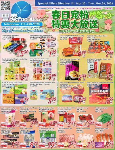 FoodyMart (Warden) Flyer March 20 to 26