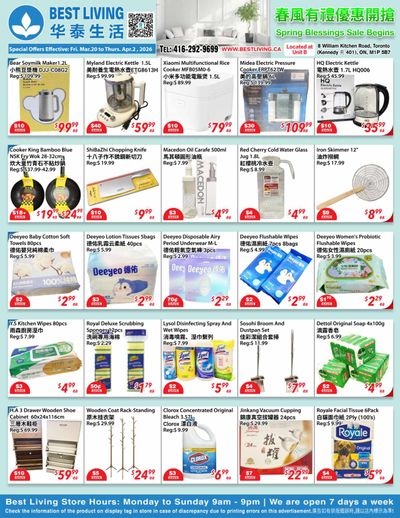 Best Living Flyer March 20 to April 2